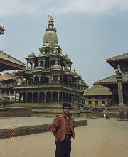 Kathmandu Durbar Square and our trendy guide